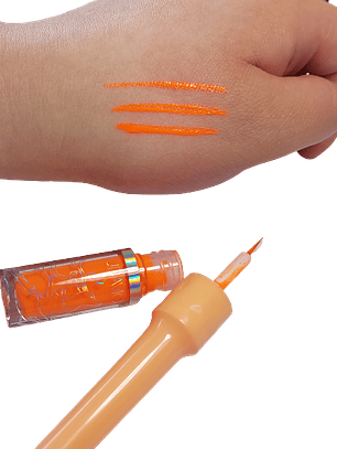 Delineador Reno Naranja Neón 06 