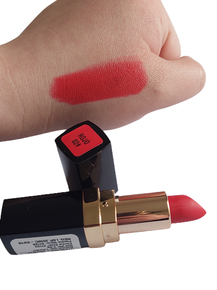 Lápiz Labial Rojo Matte 02 2