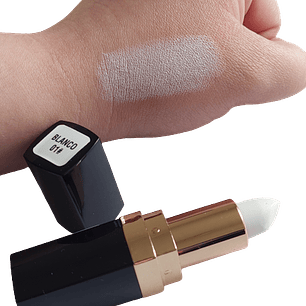 Lápiz Labial Blanco Matte 01 