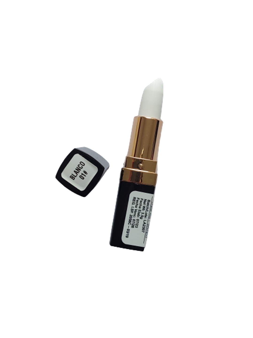 Lápiz Labial Blanco Matte 01  1