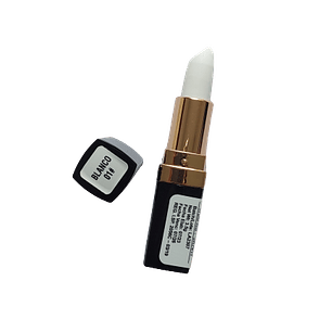 Lápiz Labial Blanco Matte 01 