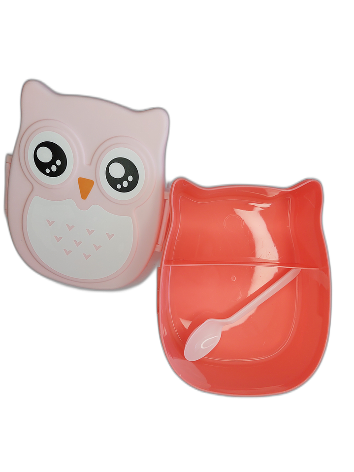 Lonchera Búho - Rosada 2