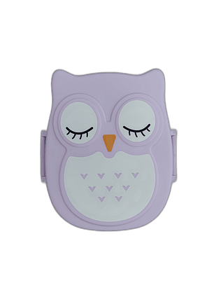 Lonchera Búho - Morada