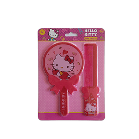 Set Espejo + Peine Hello Kitty 01