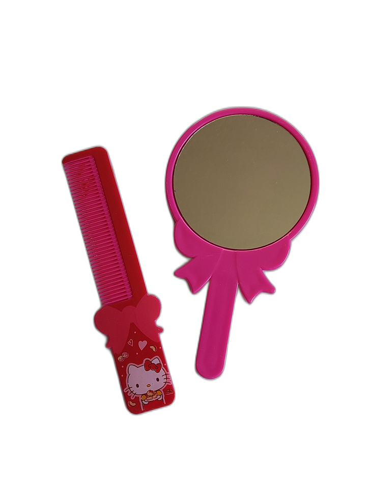 Set Espejo + Peine Hello Kitty 3