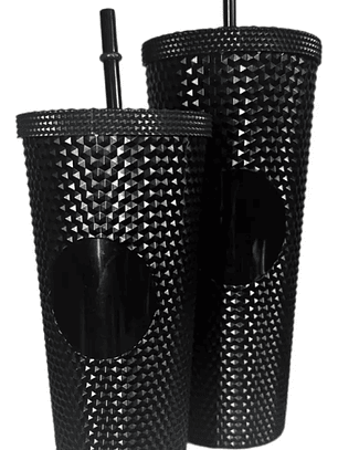 Pack de 2 Vasos Tumbler Negro