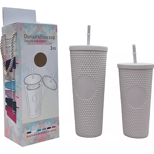 Pack de 2 Vasos Tumbler Blanco 