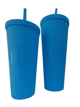 Pack de 2 Vasos Tumbler Celeste 