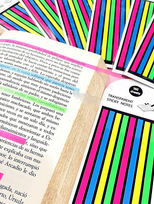 Post - It MarcaTextos - tonos Neón 