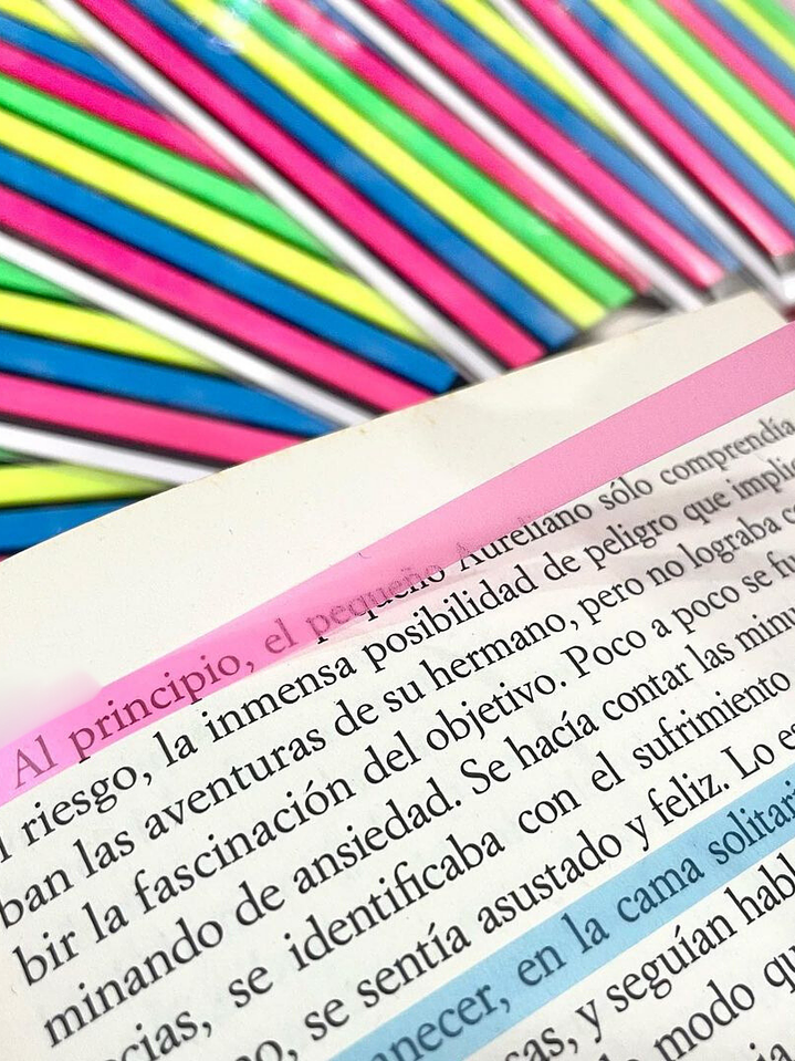 Post - It MarcaTextos - tonos Neón  3