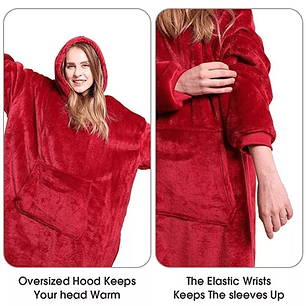 Polerón Sherpa con capucha - Unisex