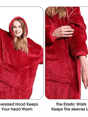 Polerón Sherpa con capucha - Unisex