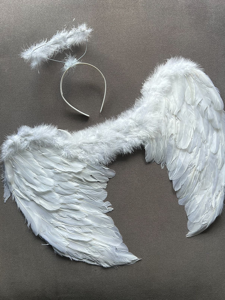 Set Alas + Aureola Diabla/Angel 3