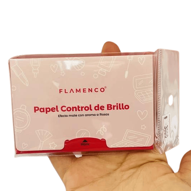 Papel Control de Brillo - Rosas