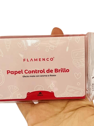 Papel Control de Brillo - Rosas