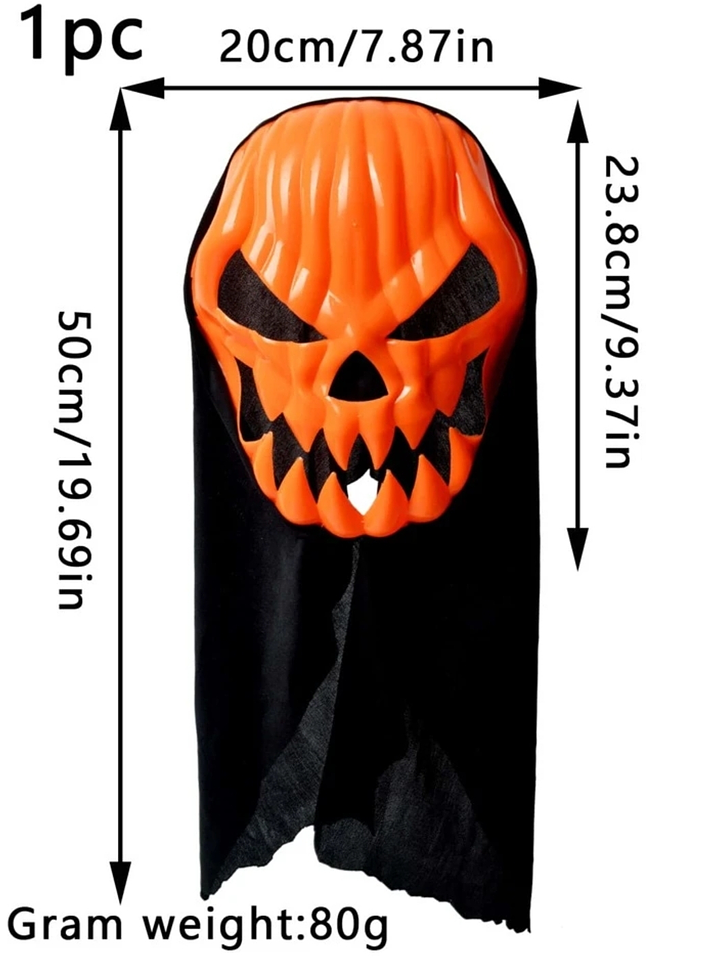 Máscara CALABAZA Halloween 2