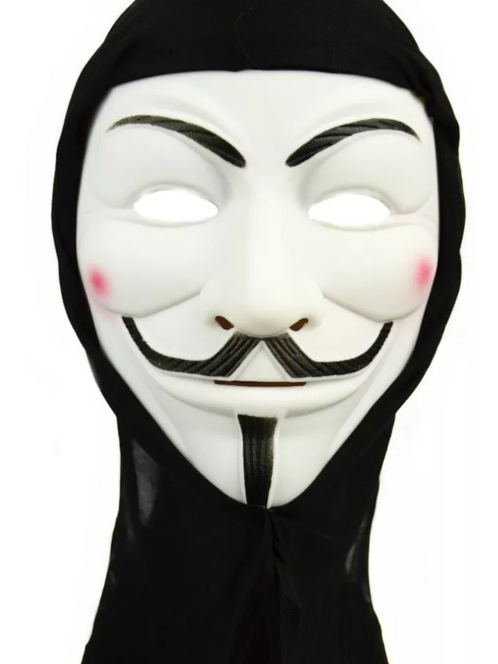 Máscara ANONYMUS Halloween 4