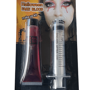 Sangre Falsa con Jeringa 