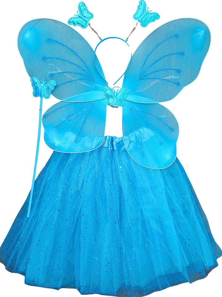 Set Alas Con Luz Led Mariposa Brillante 6