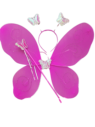 Set Alas de Mariposa Con Luz