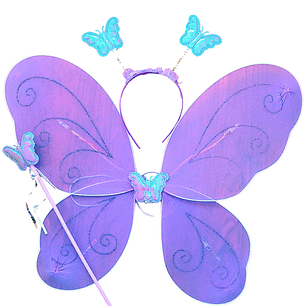 Set Alas de Mariposa Con Luz