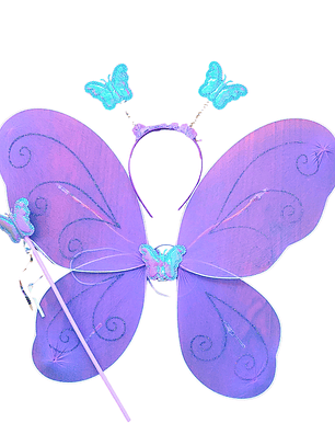 Set Alas de Mariposa Con Luz