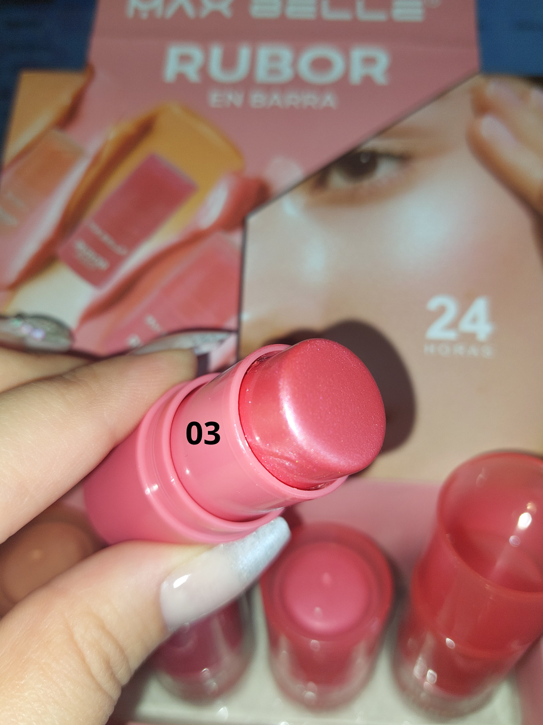 Rubor en Barra con Iluminador  6