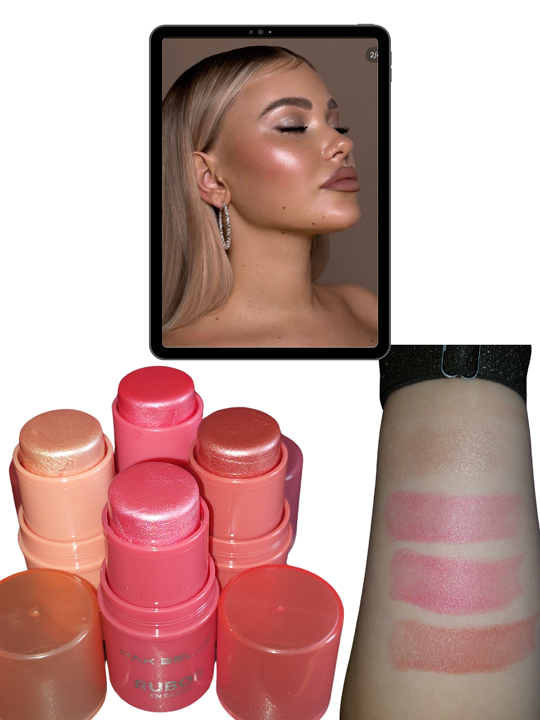 Rubor en Barra con Iluminador  10