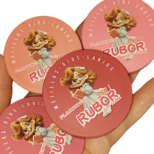 Rubor 3 en 1 Cremoso Larga Duración 