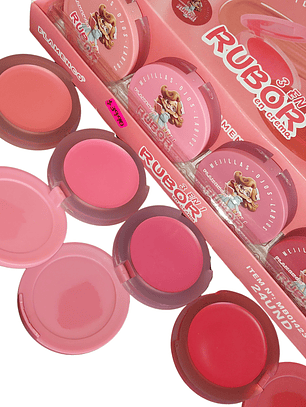 Rubor 3 en 1 Cremoso Larga Duración 