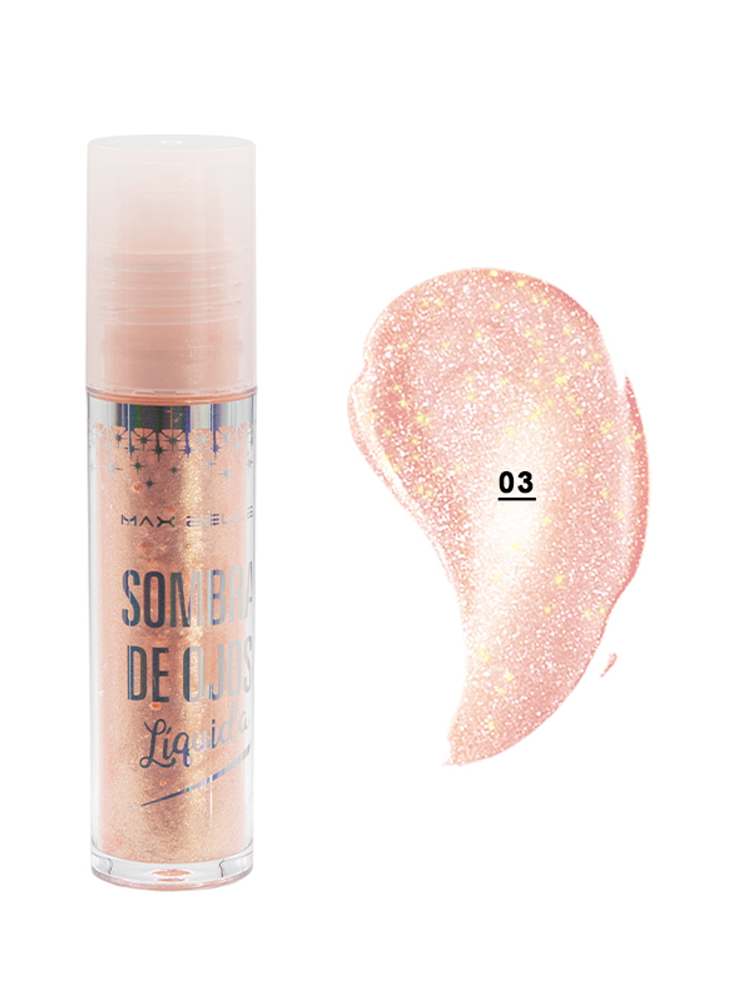 Sombra Líquida Glitter - Max Belle 4