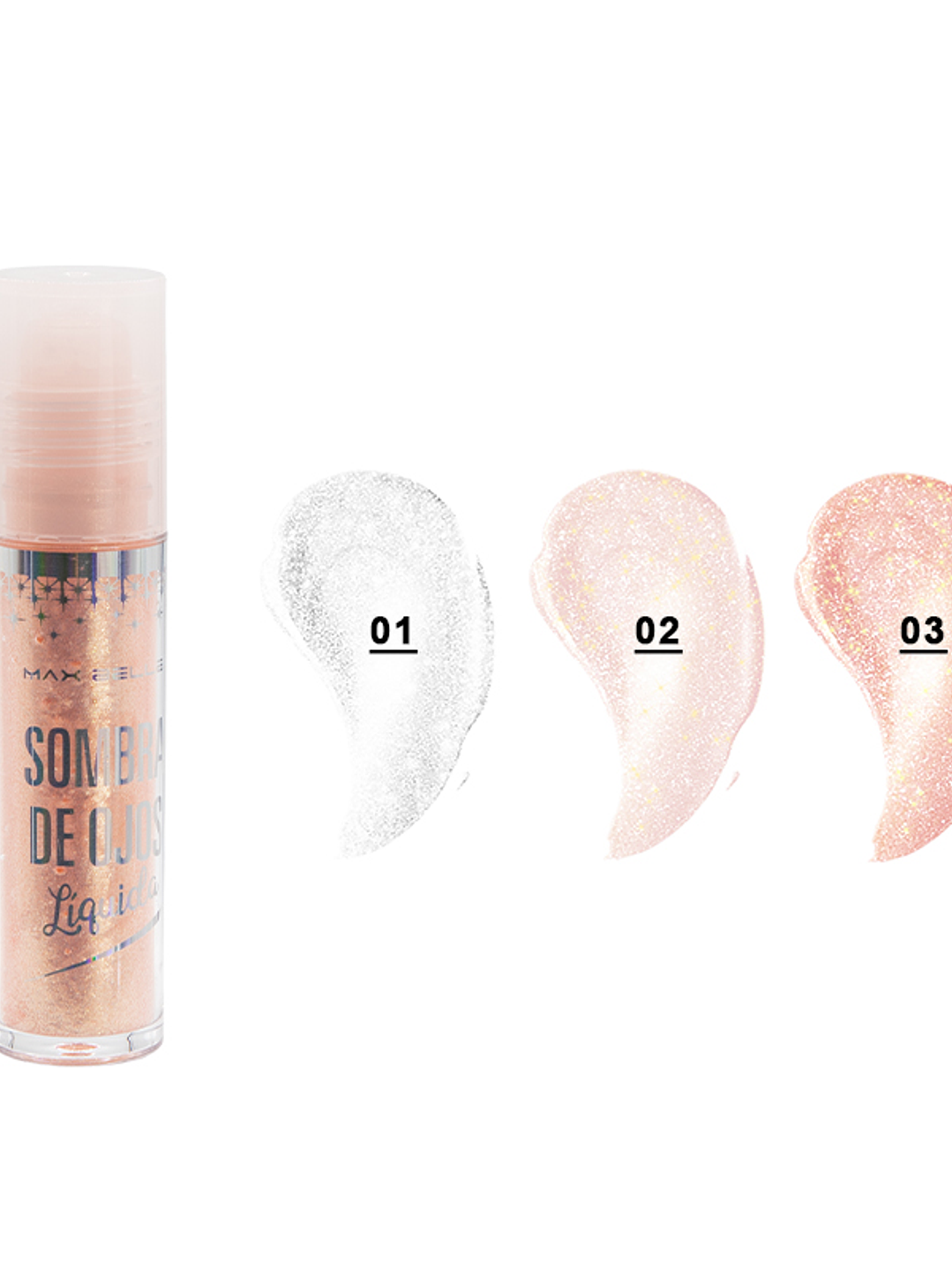 Sombra Líquida Glitter - Max Belle 5