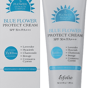 Esfolio Blue Flower Sun Cream SPF 50+ PA+++ 30g