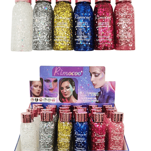 Glitter Gel en Botella 