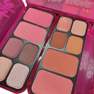 Paleta de Rubores y Sombras Adorable - SAS 
