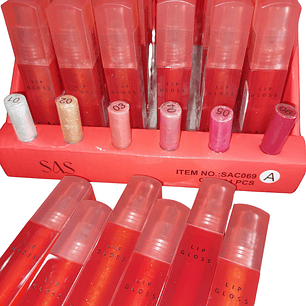 Lip Gloss Glitter Shiny - SAS