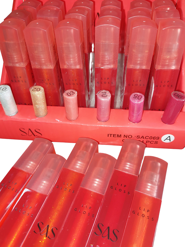 Lip Gloss Glitter Shiny - SAS 2