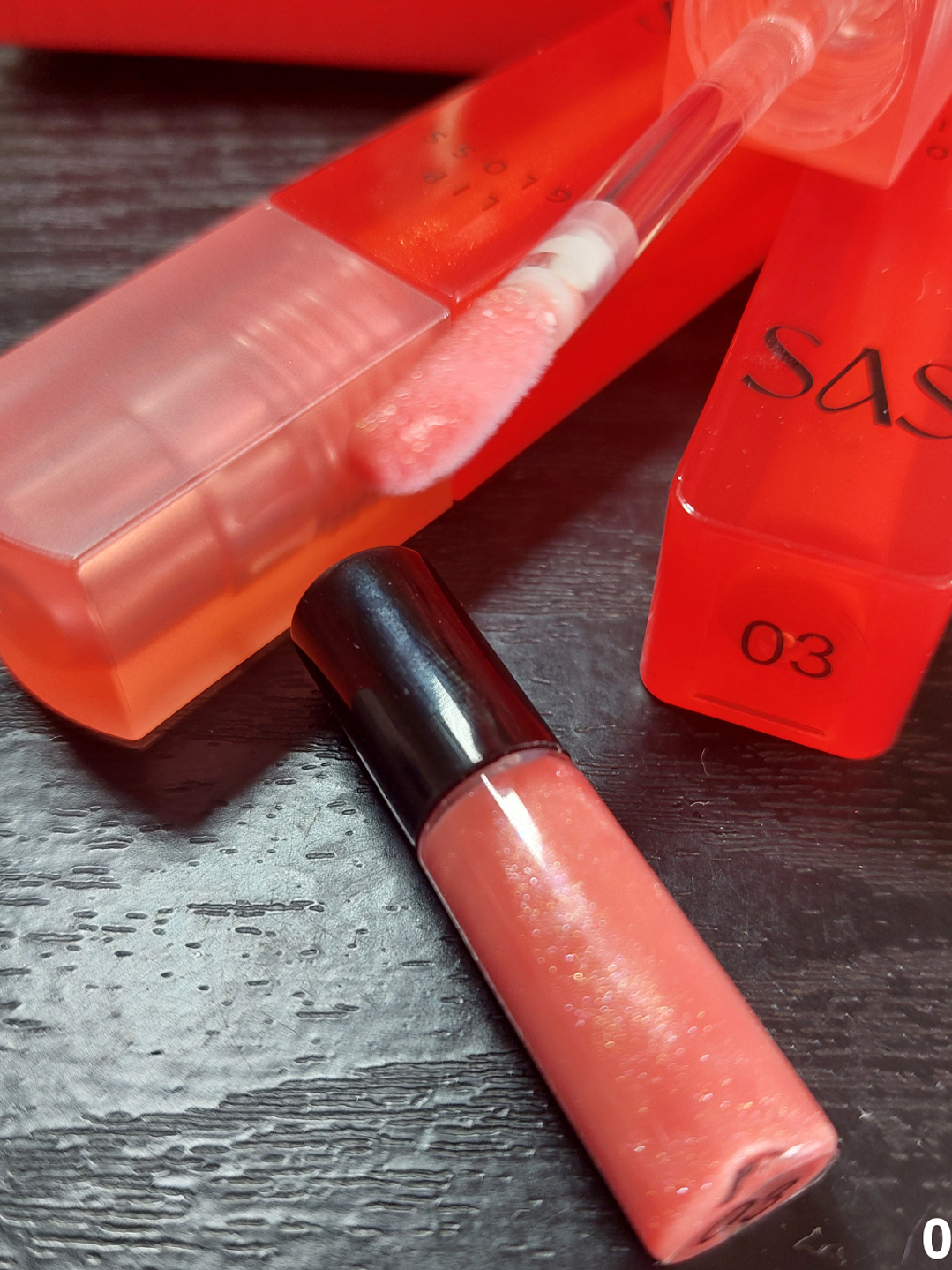 Lip Gloss Glitter Shiny - SAS 7