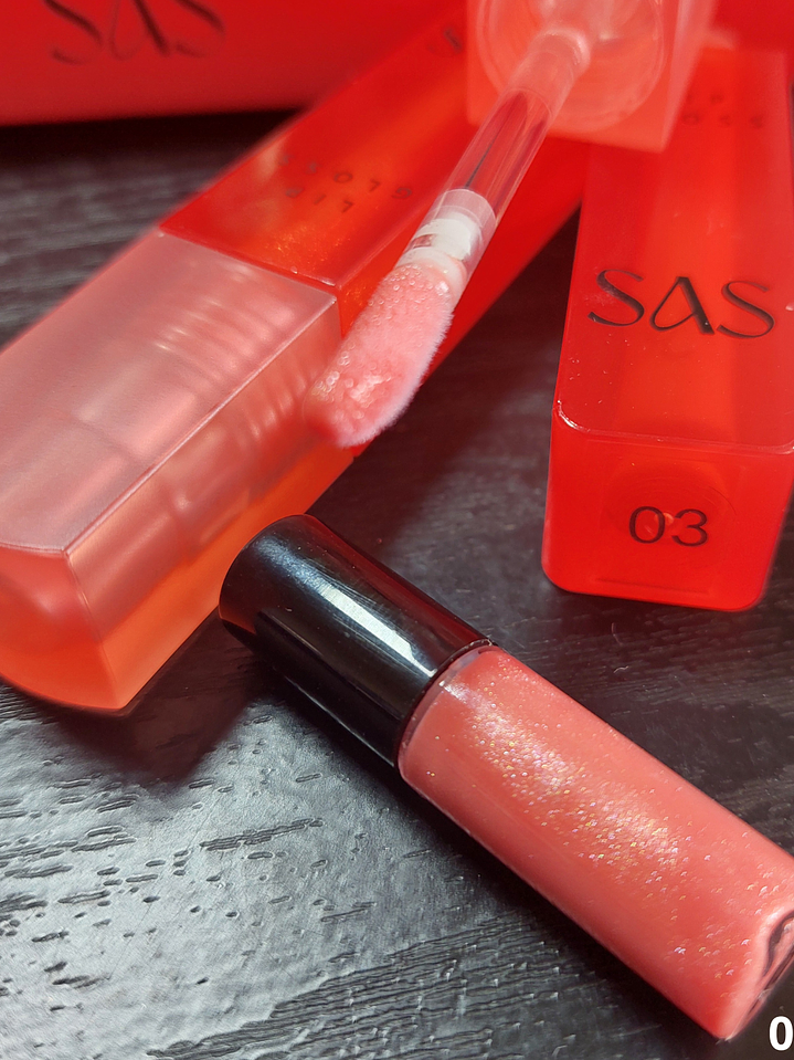Lip Gloss Glitter Shiny - SAS 8