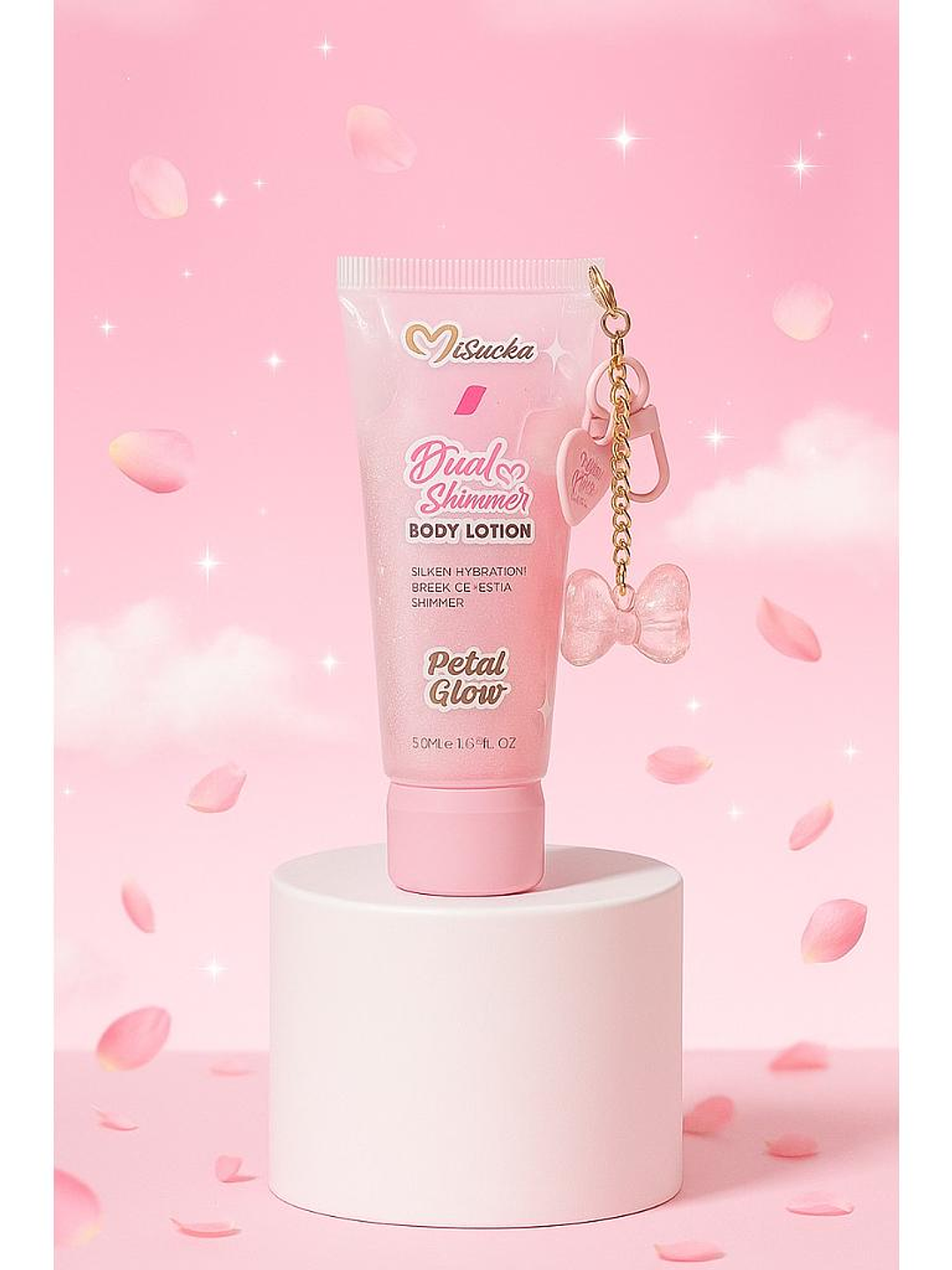 Dual Shimmer Body Lotion Petal Glow - Misucka  2