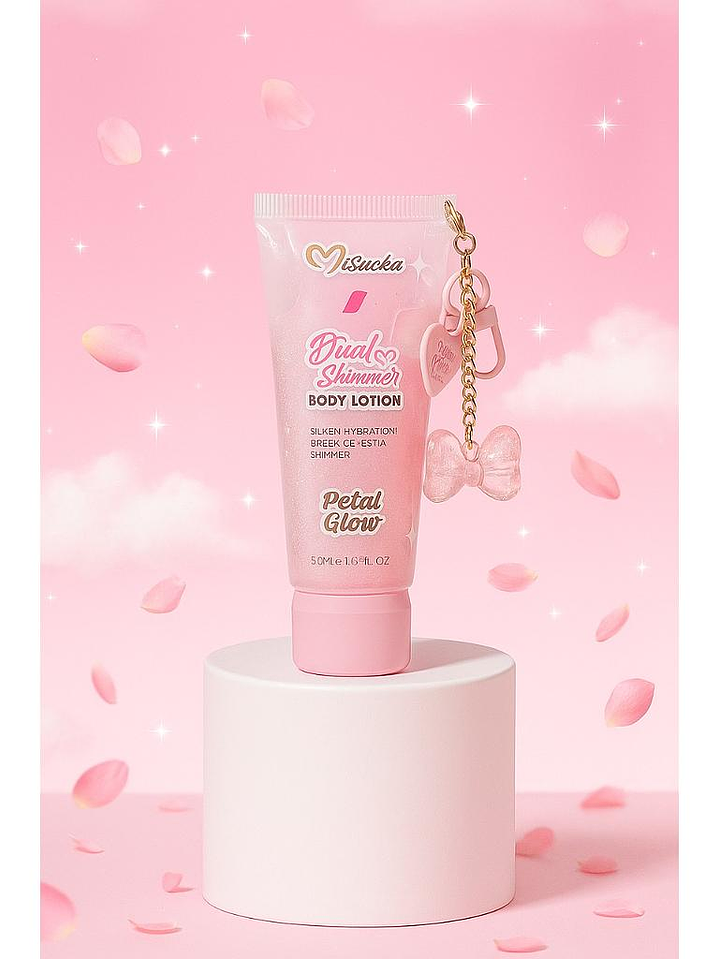 Dual Shimmer Body Lotion Petal Glow - Misucka  2
