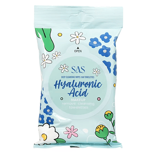 Toallas Desmaquillante Con Acido Hialuronico SAH148 SAS