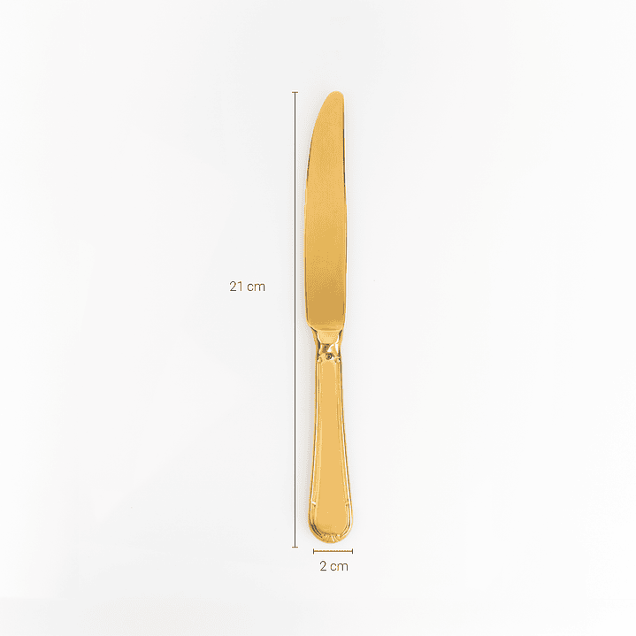 Cuchillo entrada importada gold  2