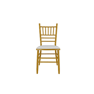 Silla tiffany dorada 