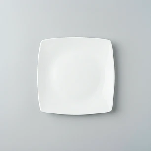 Plato torta cuadrado