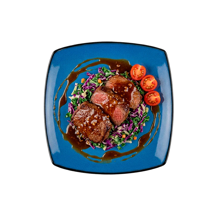 Plato fuerte azul  2