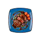 Plato fuerte azul  - Miniatura 2