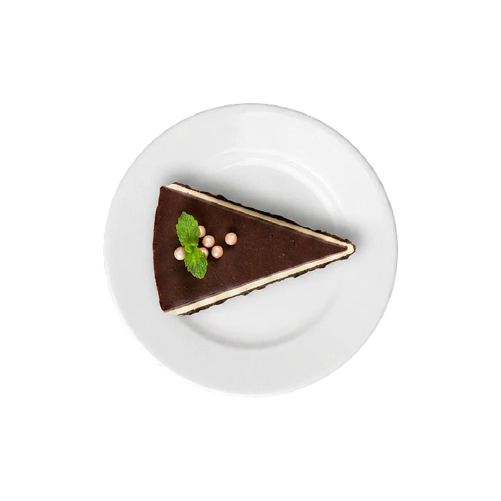 Plato torta redondo importado  2