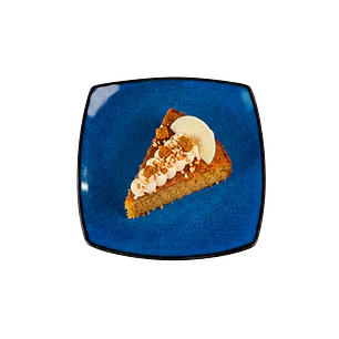 Plato torta o base taza azul 
