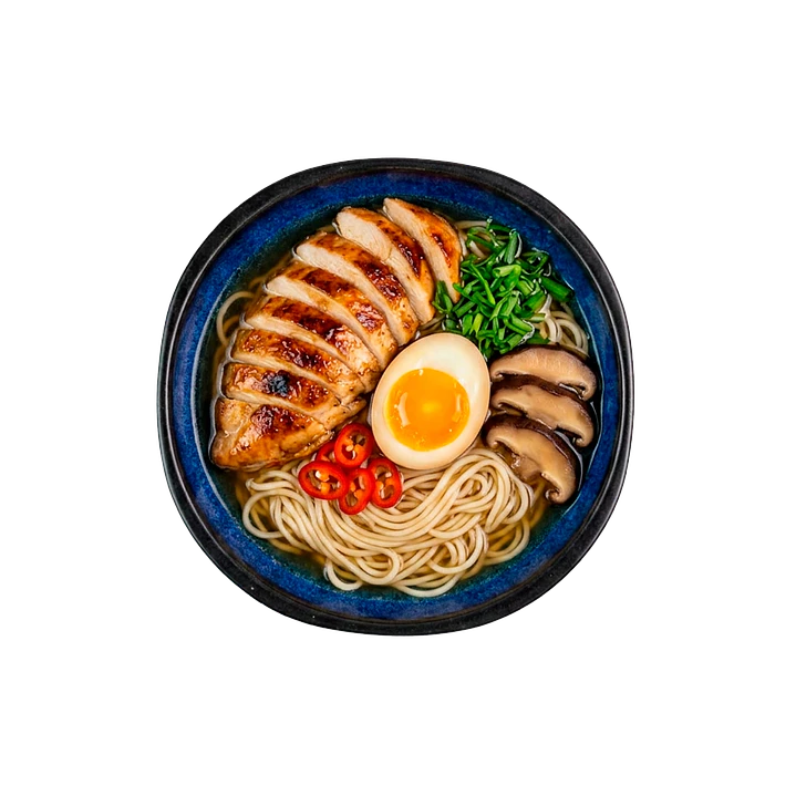 Taza sopa azul  2